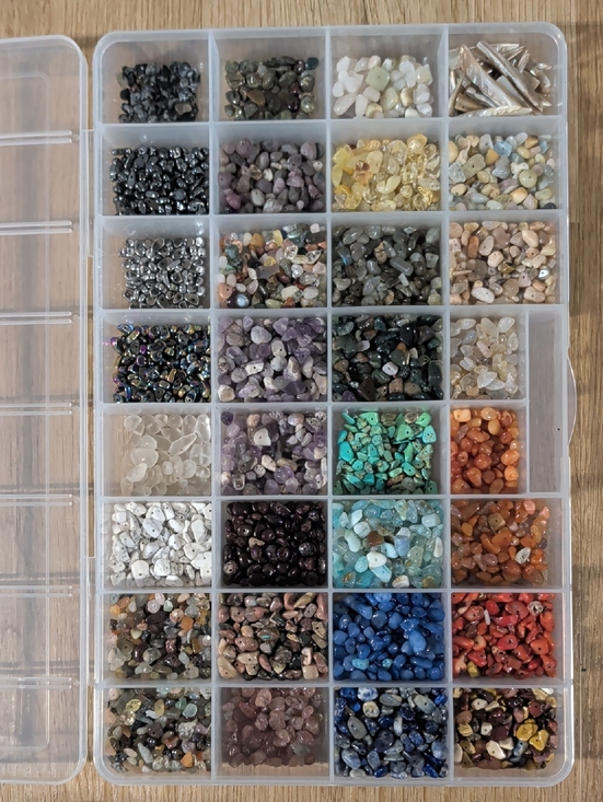 Bead Landing Other - Semi-precious Stone Chip Beads: Amethyst Fluorite Unikite Labradite & Much More!